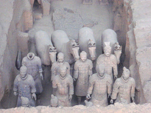 Terracotta Warriors.